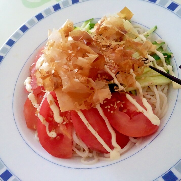 サラダ素麺＋＋